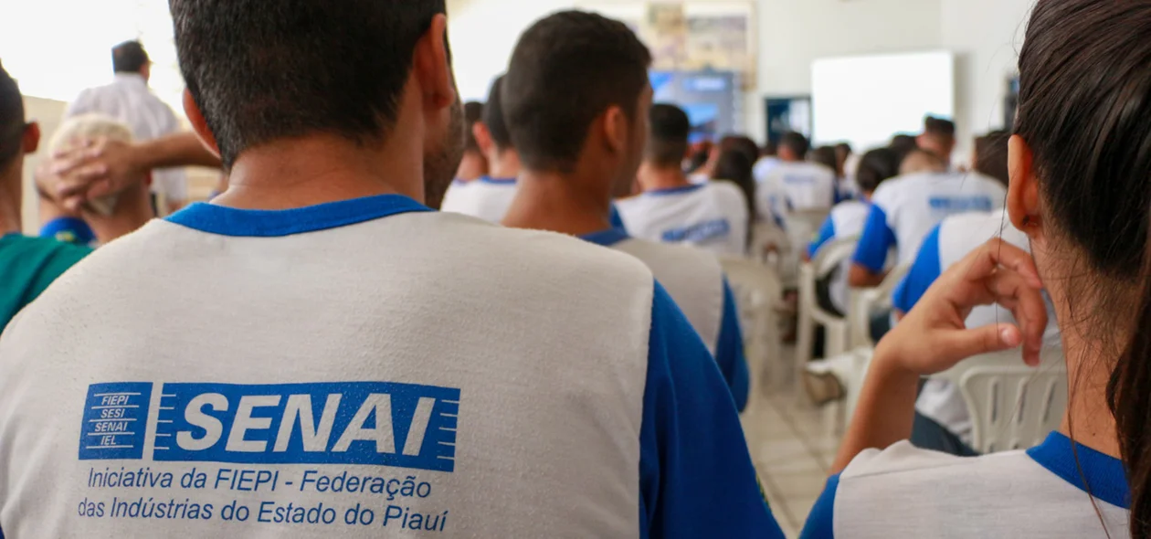 Estudantes do Senai