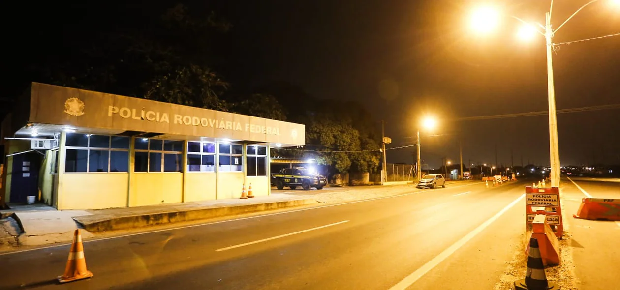 Posto da Polícia Rodoviária Federal na BR 316