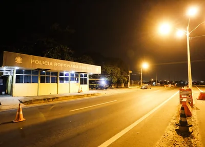 Posto da Polícia Rodoviária Federal na BR 316