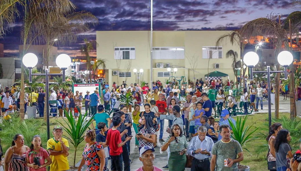 Reforma da Praça Josino Ferreira é entregue nessa sexta-feira em Picos