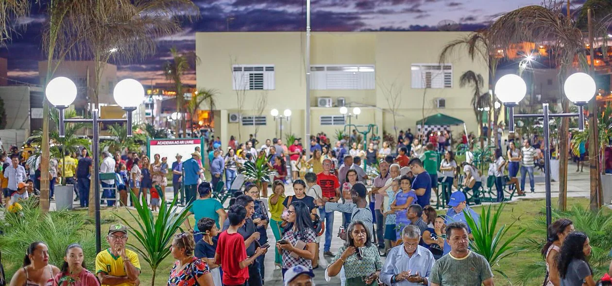 Reforma da Praça Josino Ferreira é entregue nessa sexta-feira em Picos