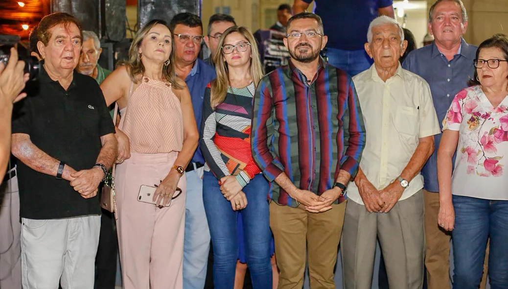 Prefeito Padre Walmir, Maria Santana e Warton Santos