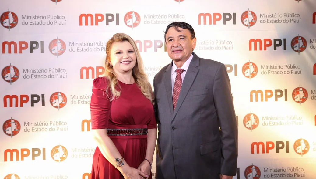 Wellington Dias e Carmelina Moura