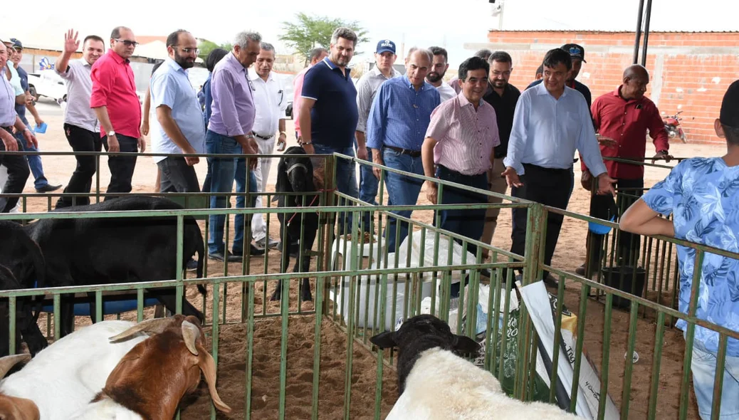 Governador Wellington Dias entrega obras no sul do estado