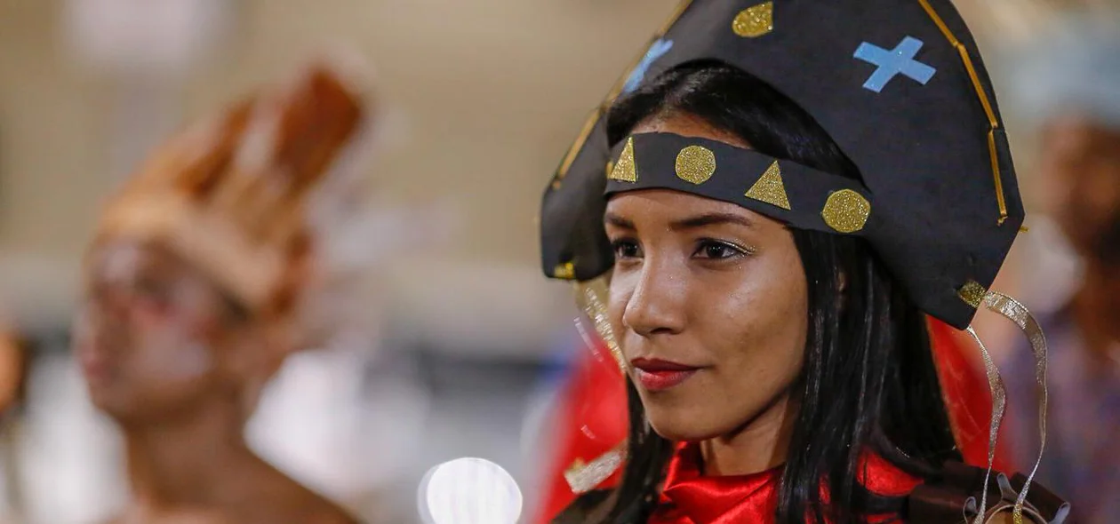 Participante da quadrilha 