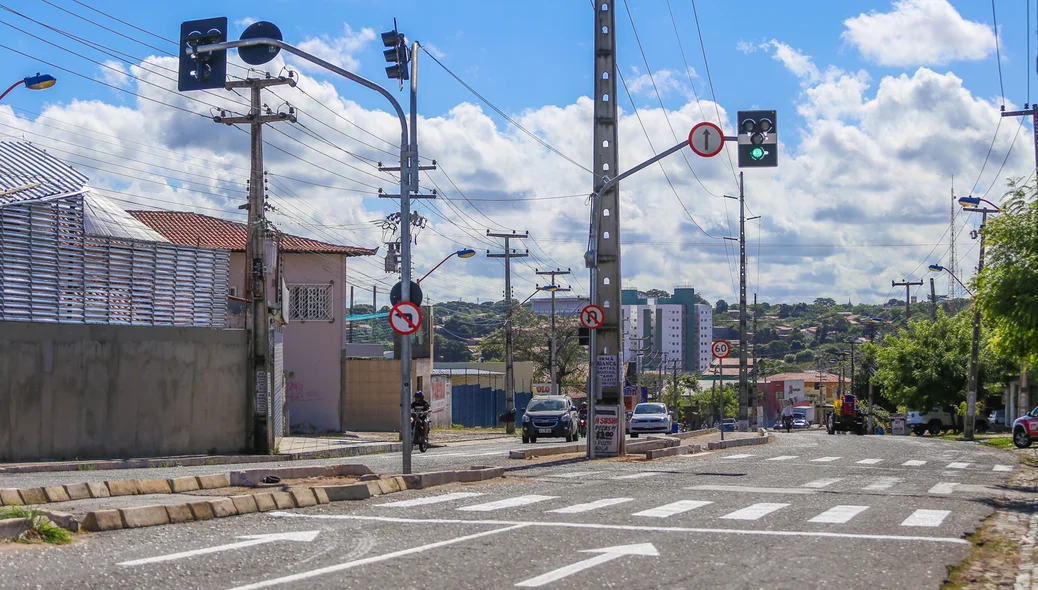 Semáforos na zona Leste da capital 