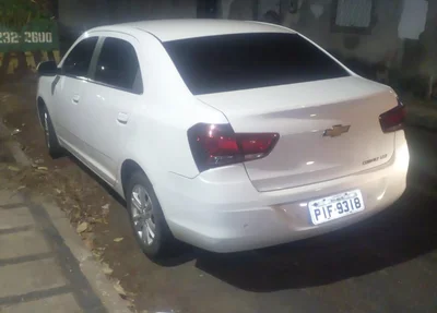 Veículo recuperado com placa clonada.
