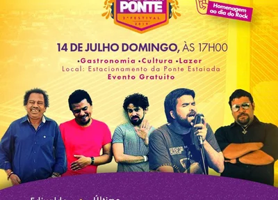 The Vejo na ponte faz alusão ao Dia do Rock