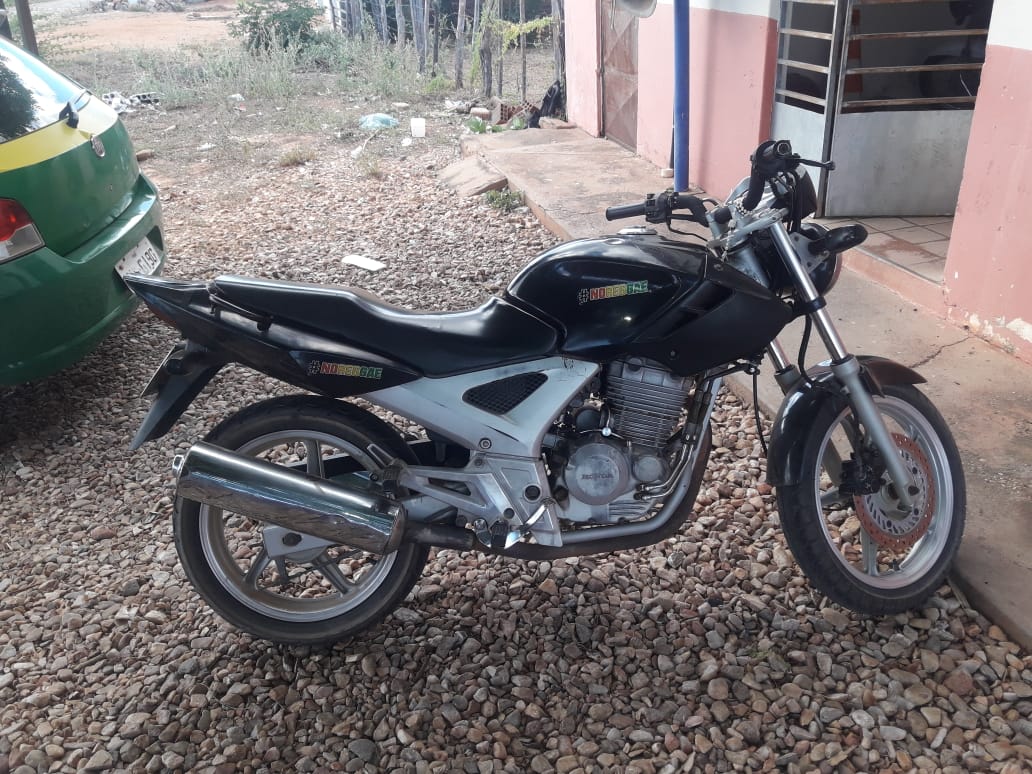 Motocicleta recuperada