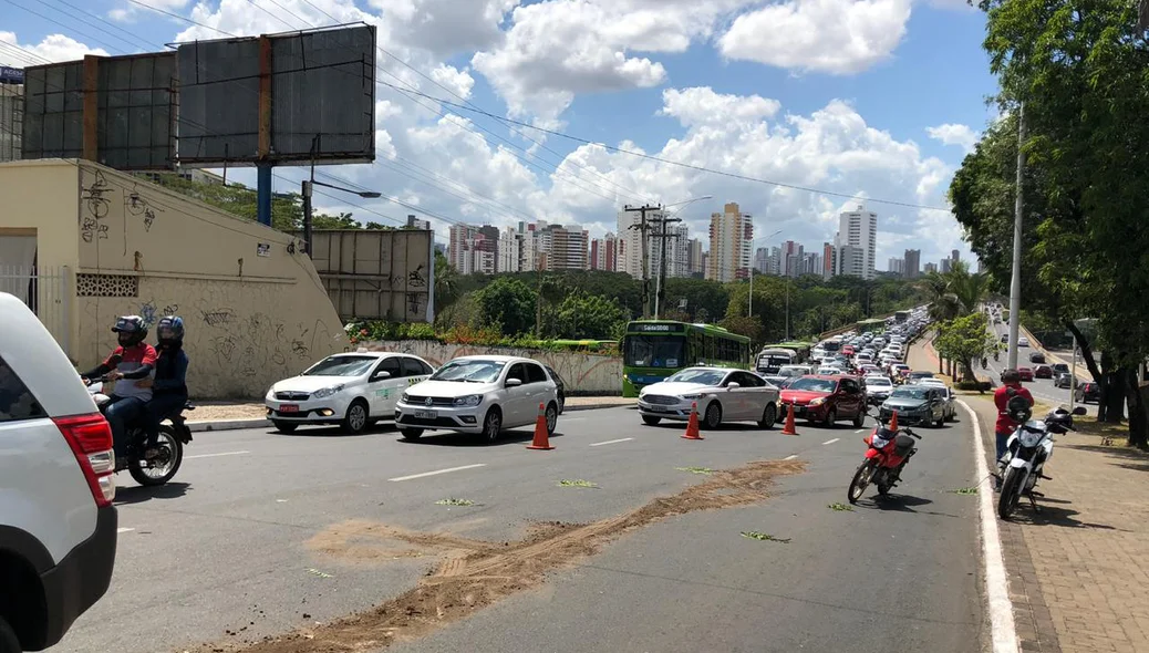 Acidente aconteceu na Avenida Frei Serafim