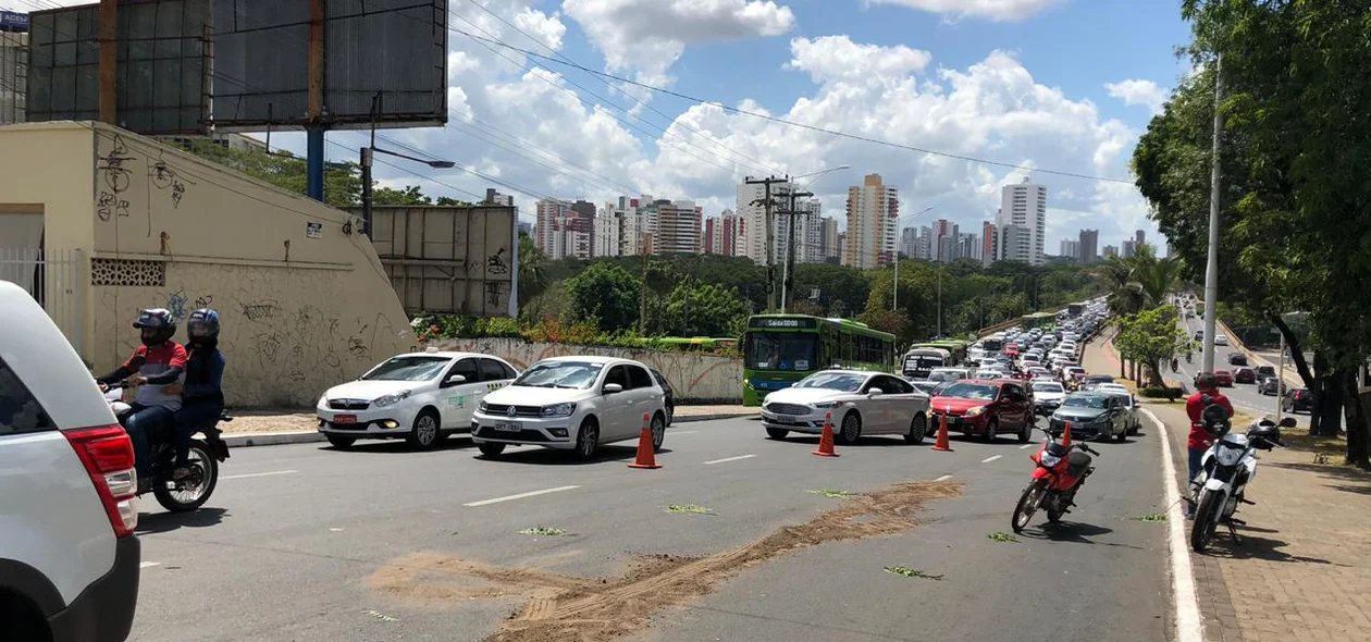 Acidente aconteceu na Avenida Frei Serafim
