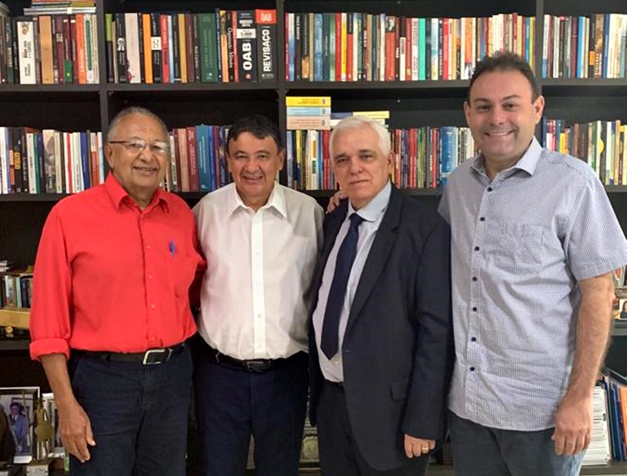 Dr Pessoa, Wellington Dias, Themístocles Filho e Jeová Alencar