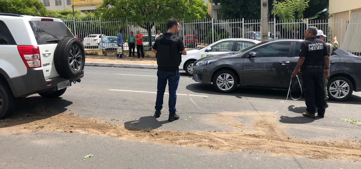 Perícia foi acionada para coletar dados sobre o acidente