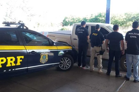 PRF recupera veículo com placa clonada. 