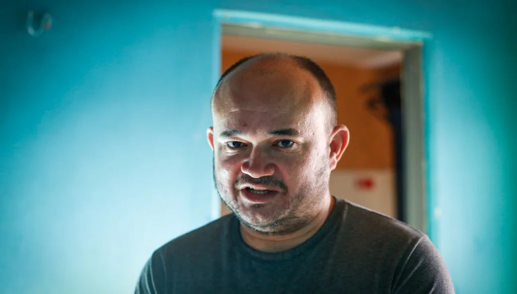 Senhor Luís morador da região