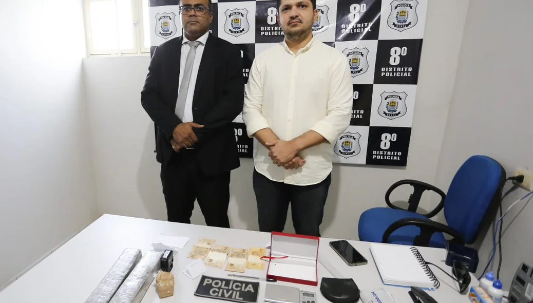 Delegados Odilo Sena e Ricardo Moura