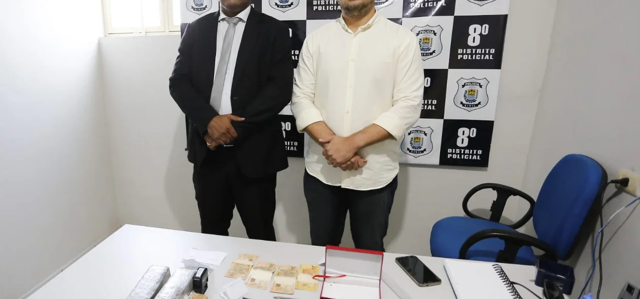 Delegados Odilo Sena e Ricardo Moura