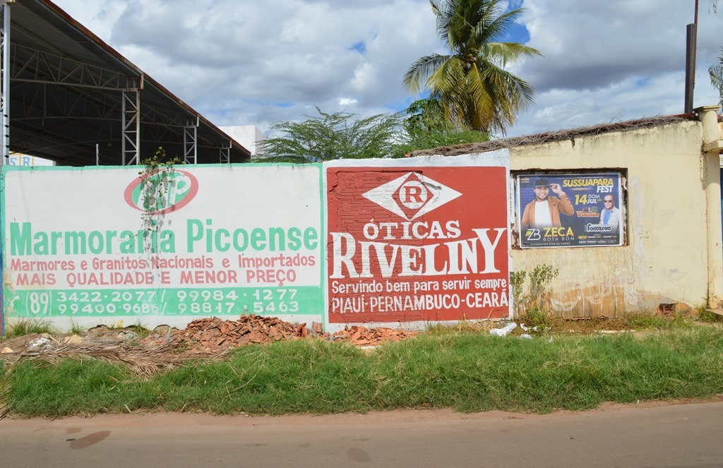 Terreno doado fica no centro de Picos