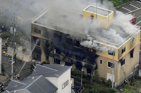 Incêndio no Japão