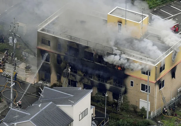 Incêndio no Japão