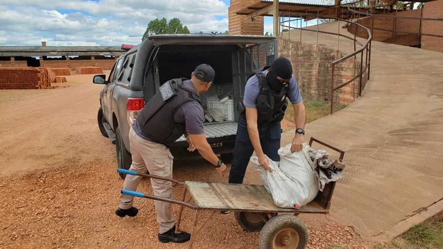 A Justiça determinou a queima do entorpecente