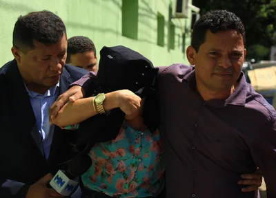Mulher que teria caso com Gabriel Brenno presta depoimento