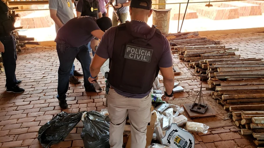 O entorpecente foi avaliado em mais de R$ 5 milhões