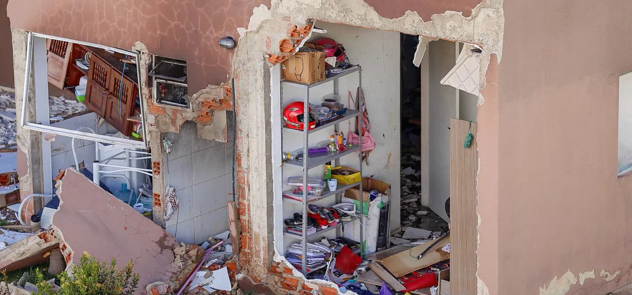 Paredes destruídas 