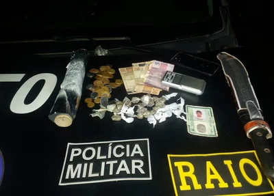 Materiais apreendidos durante operação em Cocal dos Alves