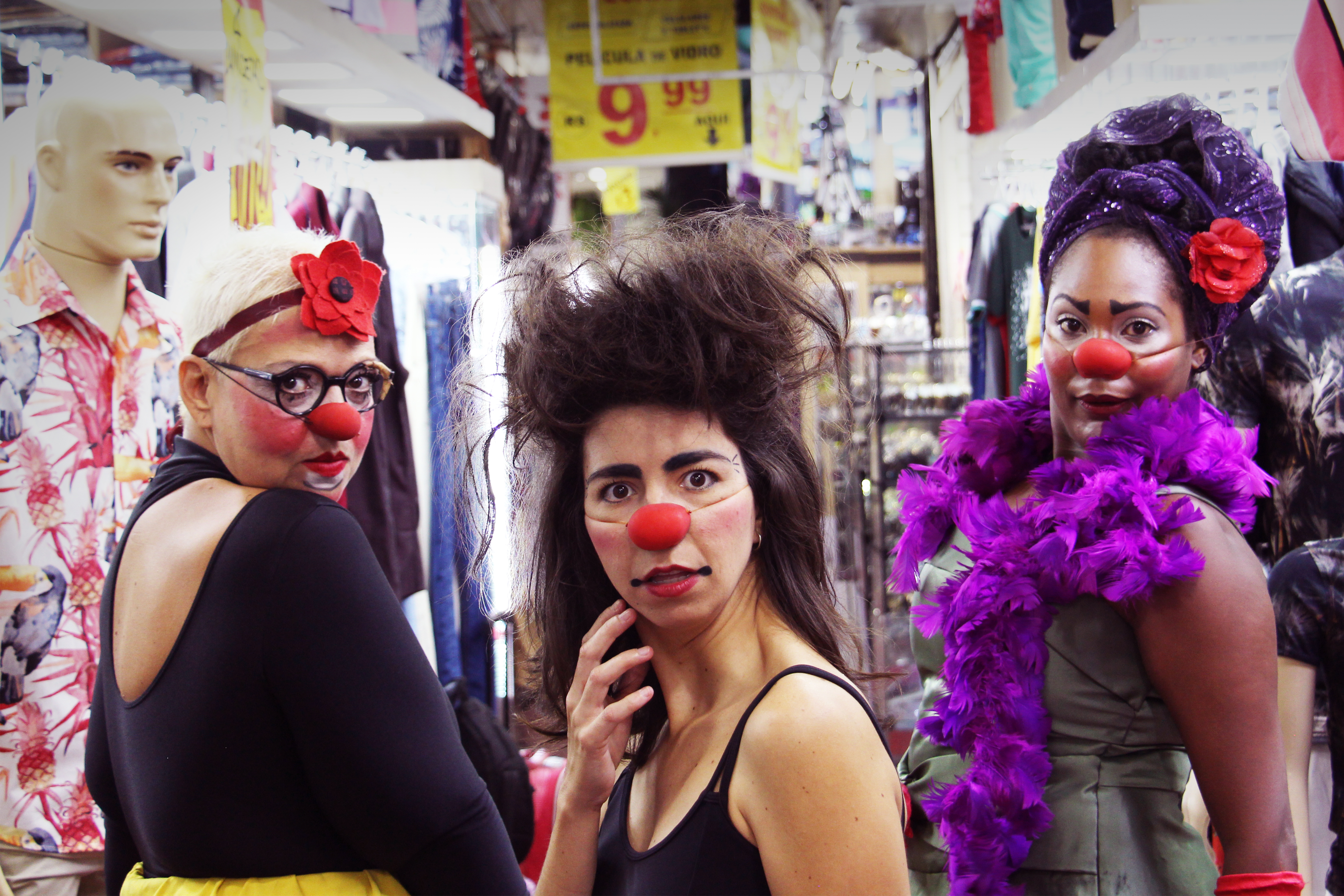 Palco Giratório apresenta “Femi-Clown” no Theatro 4 de Setembro em Teresina