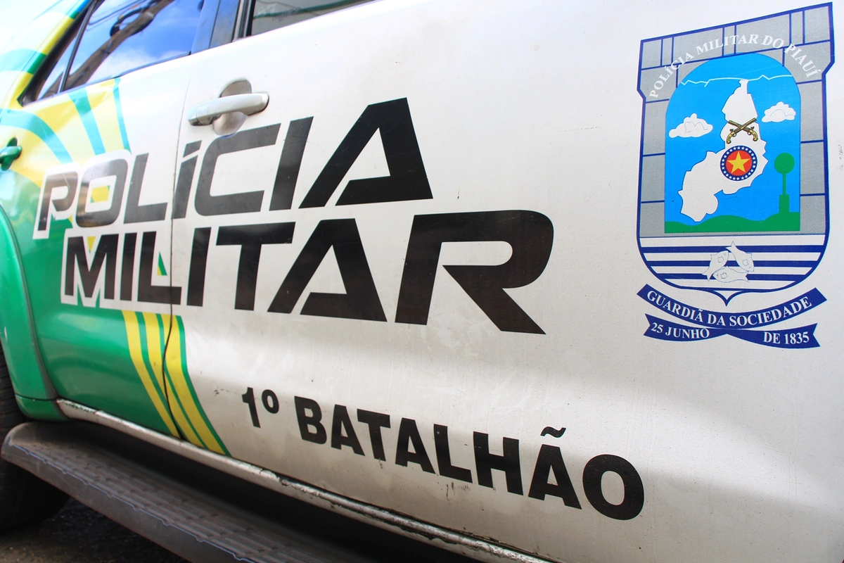 Viatura do 1º Batalhão da Polícia Militar