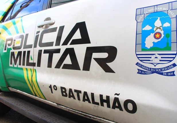 Viatura do 1º Batalhão da Polícia Militar