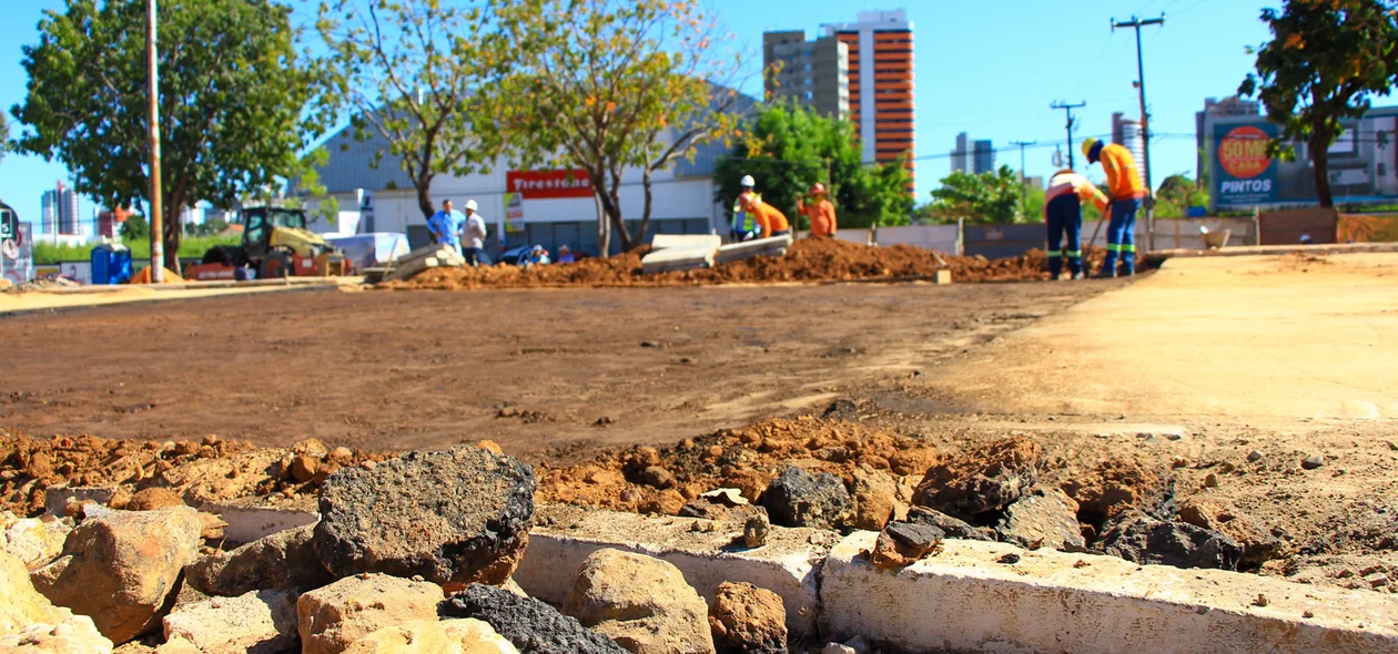 Asfaltamento será preparado para avenida 