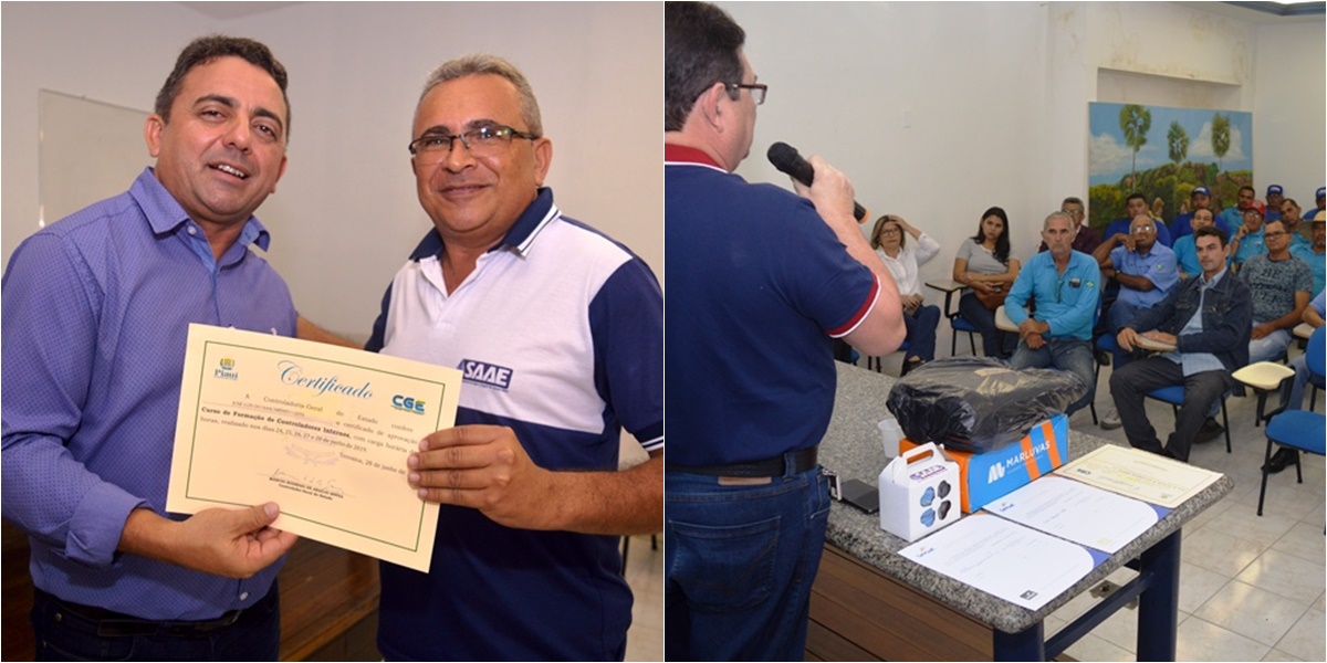 O encontro contou com a presença do prefeito Professor Ribinha e de todo corpo de servidores