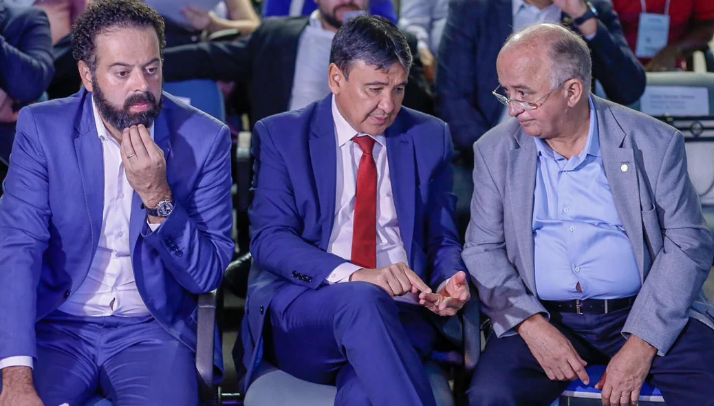 Wellington Dias, Julio César e Daniel Nepomuceno