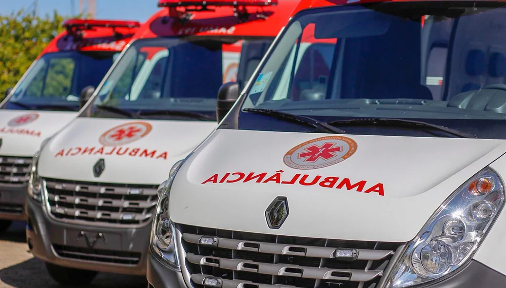 Ambulância do SAMU