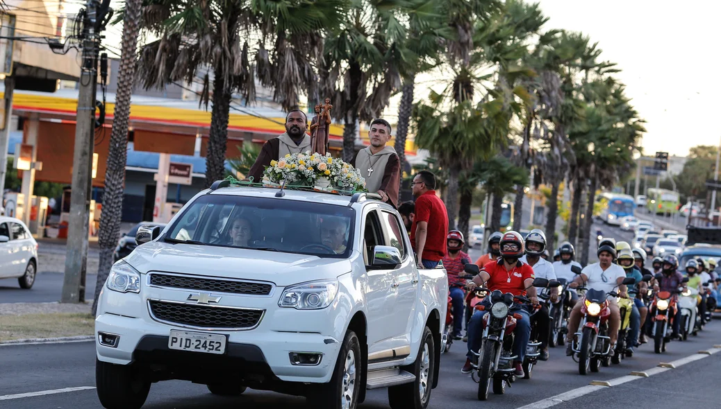 Carreata pelo dia de São Cristóvão em Teresina 