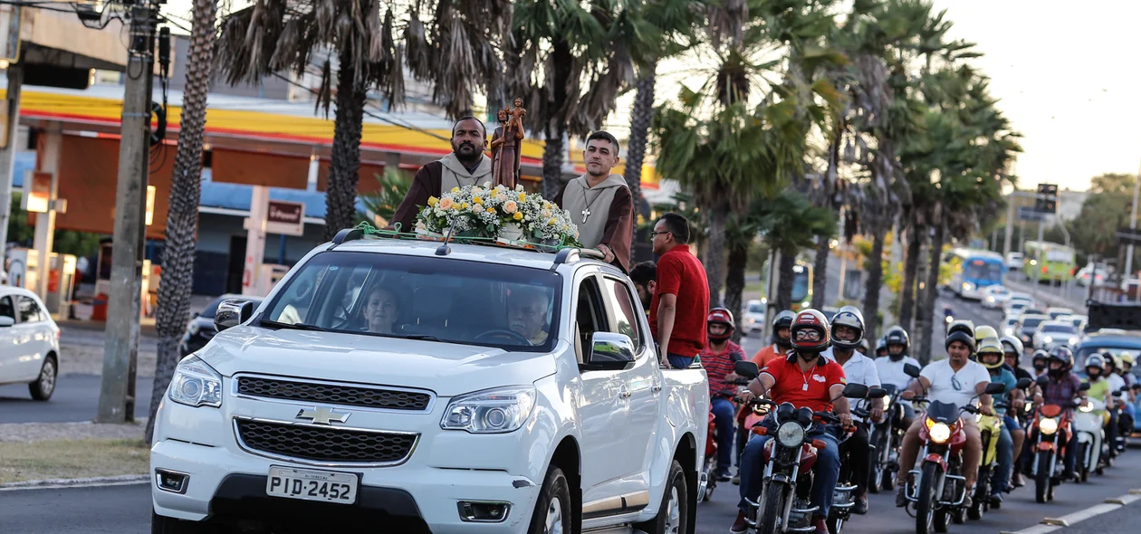 Carreata pelo dia de São Cristóvão em Teresina 