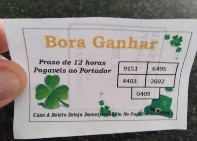 Cartela do jogo