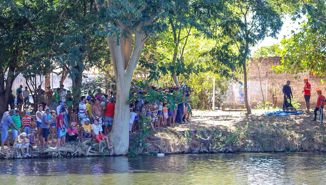 Lagoa onde o corpo foi encontrado 