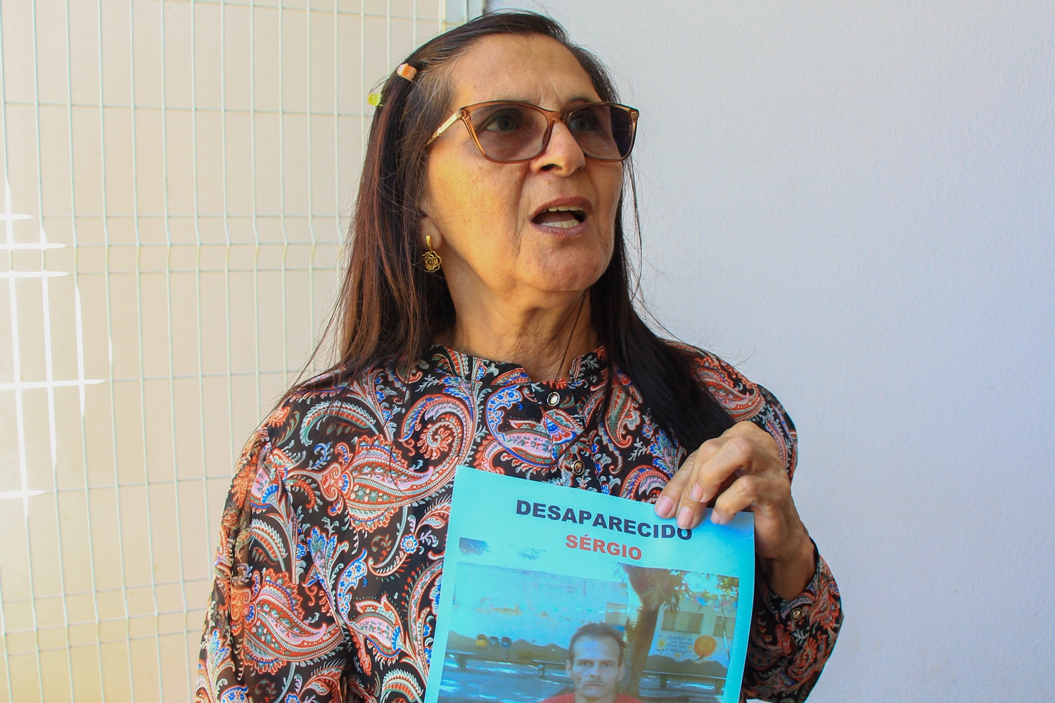 Mãe procura filho desaparecido em Teresina