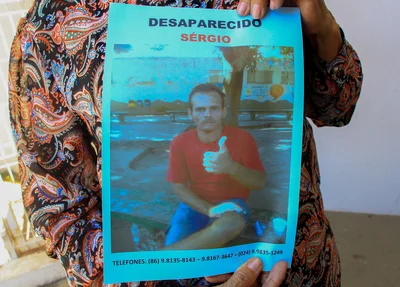 Mãe procura filho desaparecido
