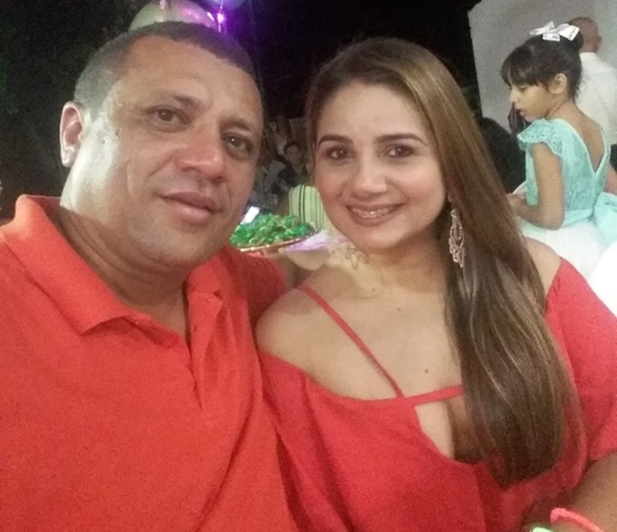 Willames Bomfim e Vanessa Rodrigues