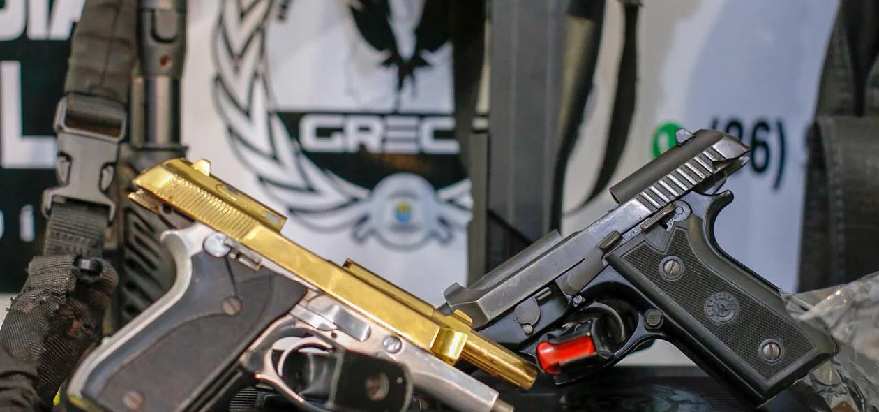 Pistola modificada