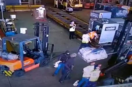 Câmara flagra criminosos roubando ouro