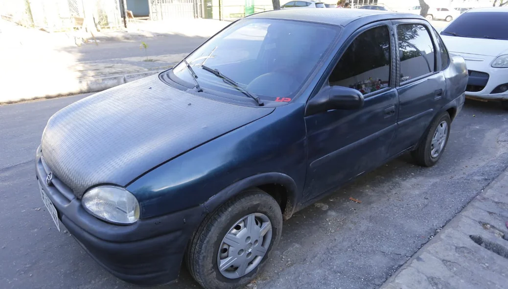Carro usado no arrastão