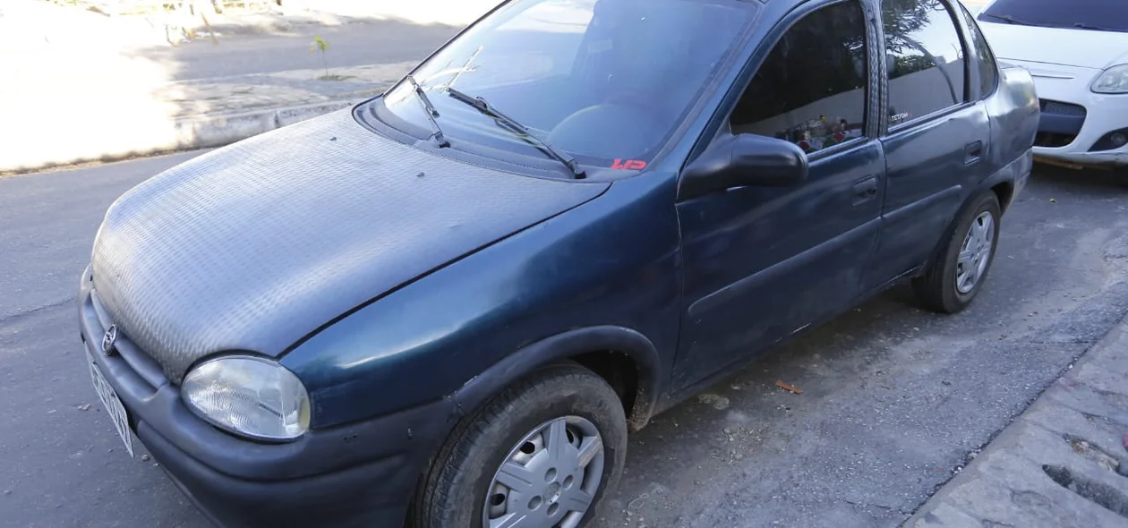 Carro usado no arrastão