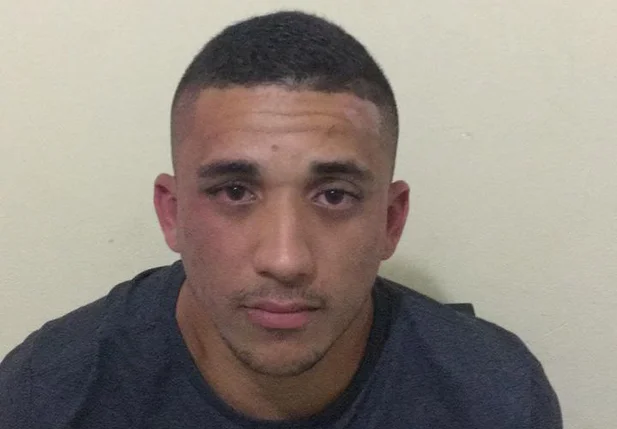 Luan Vitor Almeida Cardoso preso pela Militar em Alto Longá