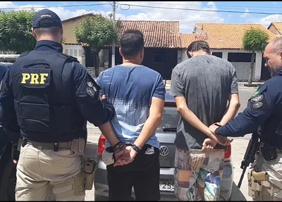 Dois homens são presos pela PRF por receptação em Parnaíba