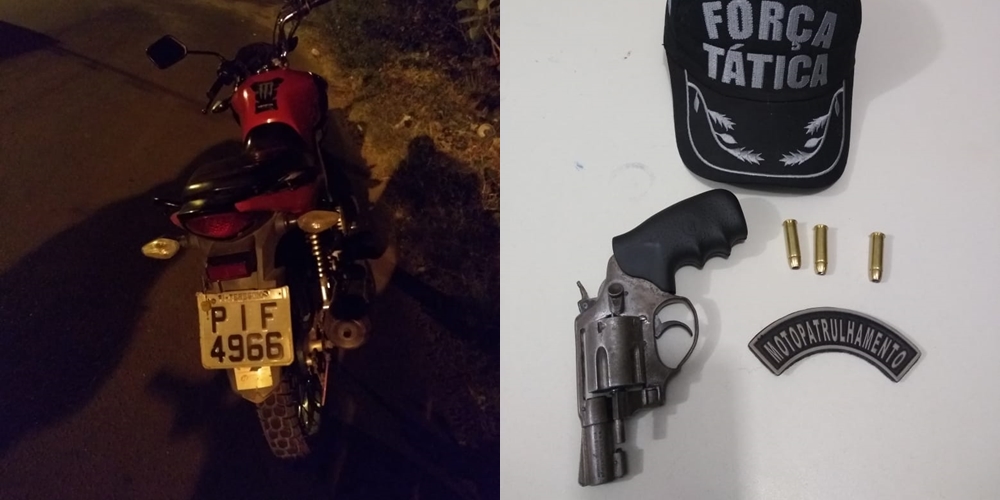 Objetos apreendidos pela Polícia Militar em Picos